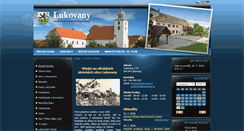 Desktop Screenshot of lukovany.cz