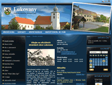 Tablet Screenshot of lukovany.cz